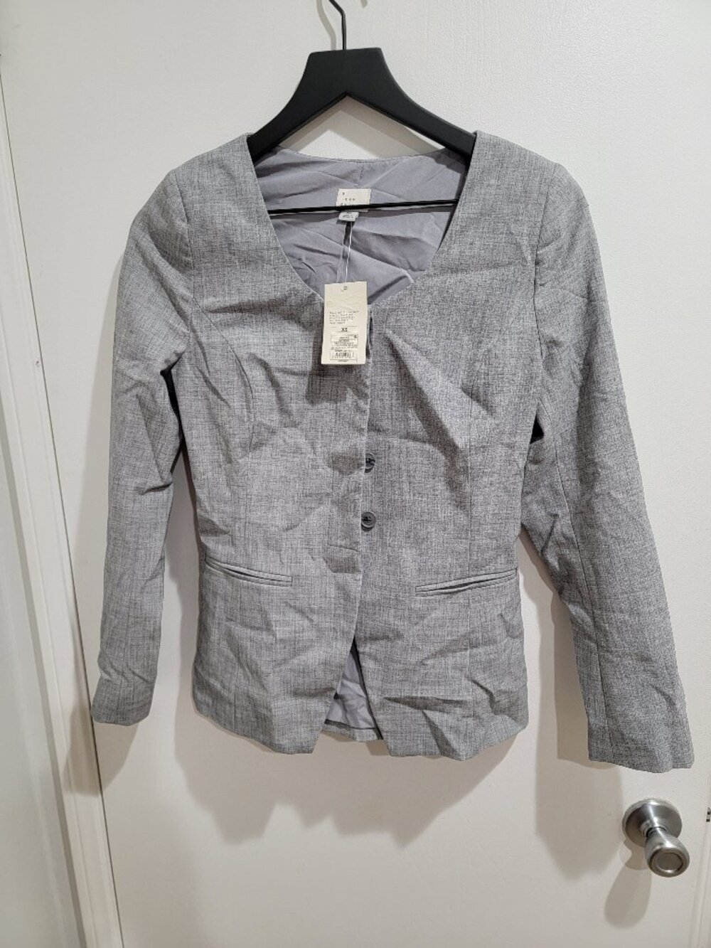 A New Day Women’s Collarless Blazer